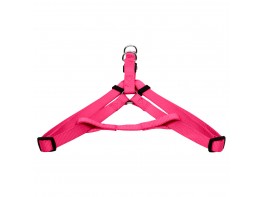 Imagen del producto Papillón arnés nylon 15 mm x 35-60 cm rosa