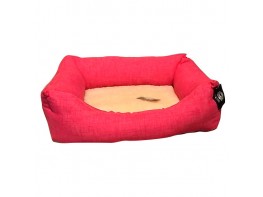 Imagen del producto Siesta cama rosa cojin borreguito 70 cm
