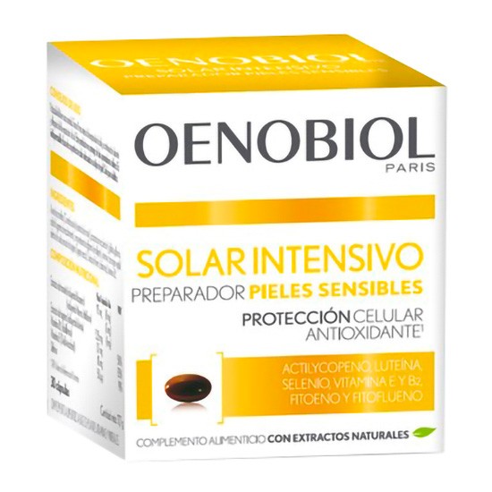 Imagen de Oenobiol solar intensivo piel sensible 30 cápsulas