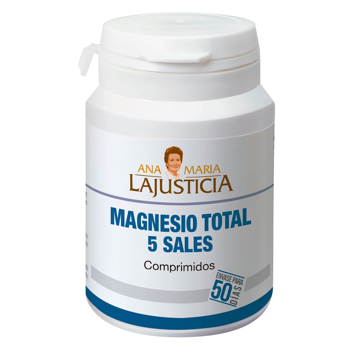 Imagen de Lajusticia Magnesio total 5 sales 100 comprimidos