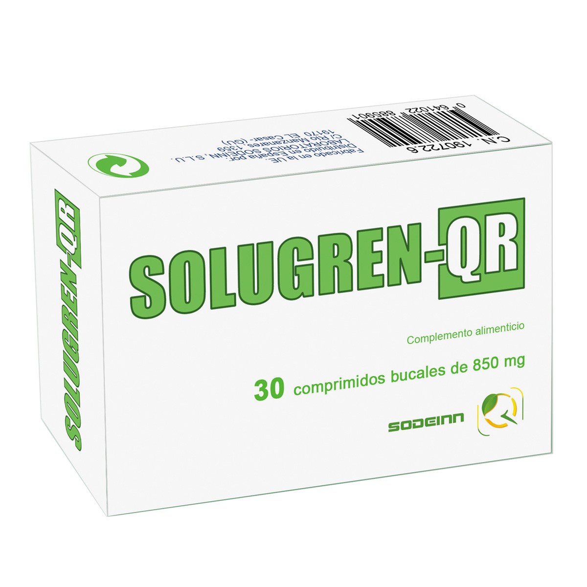 Imagen de Solugren qr 30 comprimidos