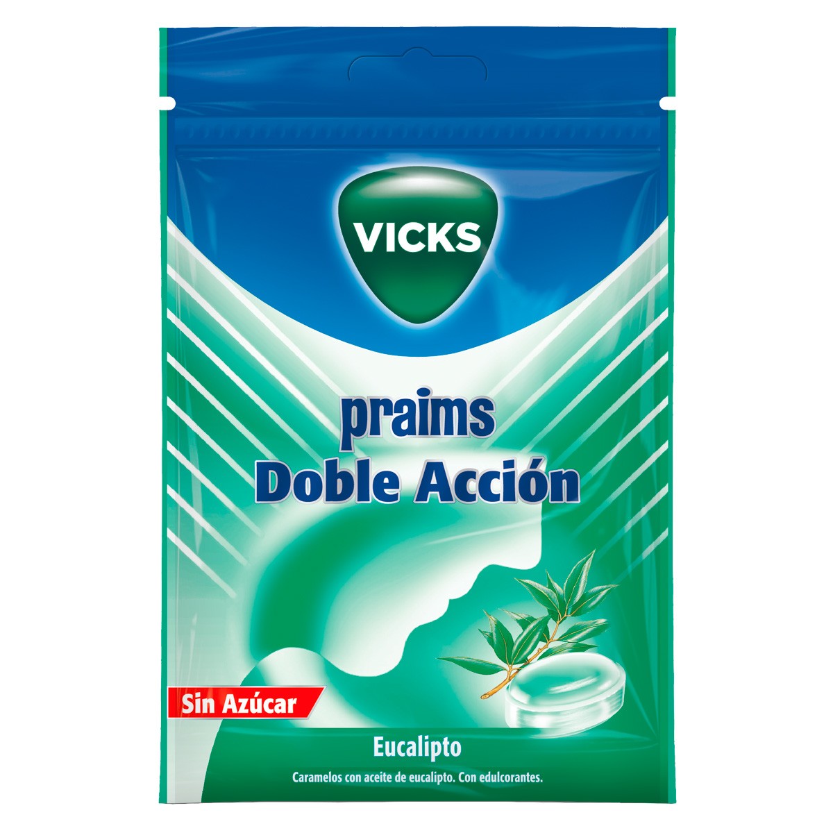 Imagen de Vicks praims d.accion s/a bolsa 72g